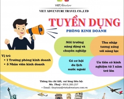 THÔNG BÁO TUYỂN DỤNG NHÂN VIÊN KINH DOANH (2022 MỚI)